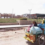 taxi cholo dans les andes